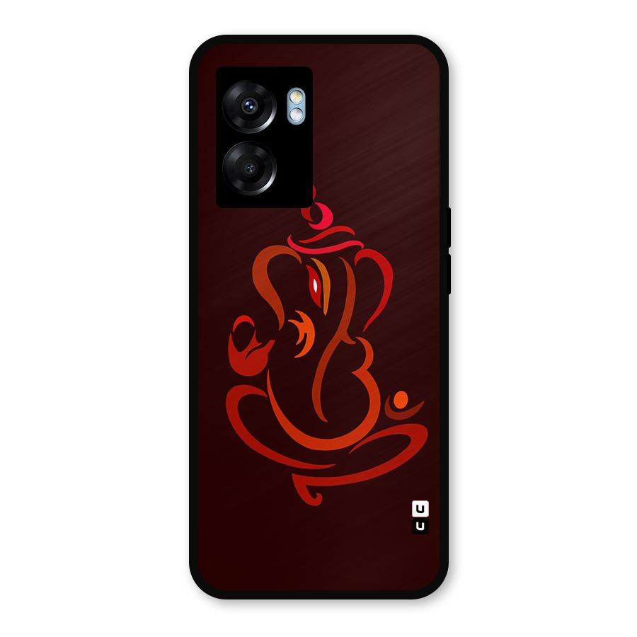 Jai Ganesha Metal Back Case for Realme Narzo 50 5G