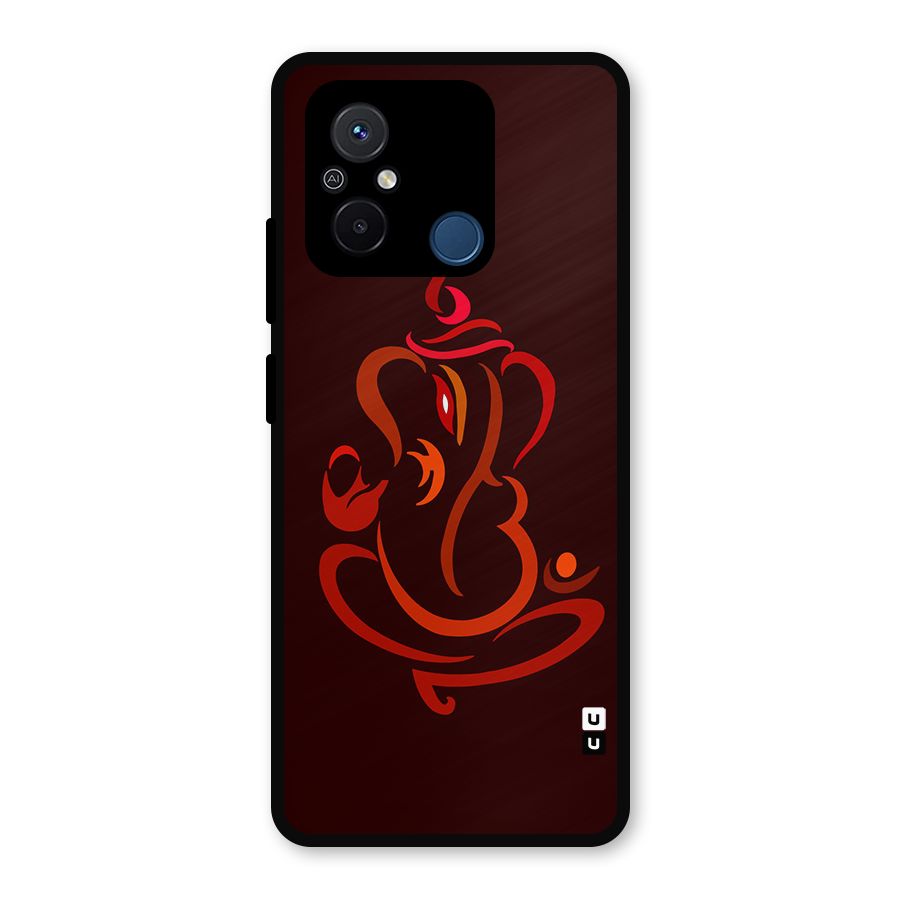 Jai Ganesha Metal Back Case for Redmi 12C