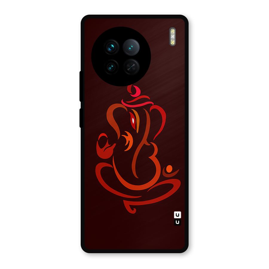 Jai Ganesha Metal Back Case for Vivo X90