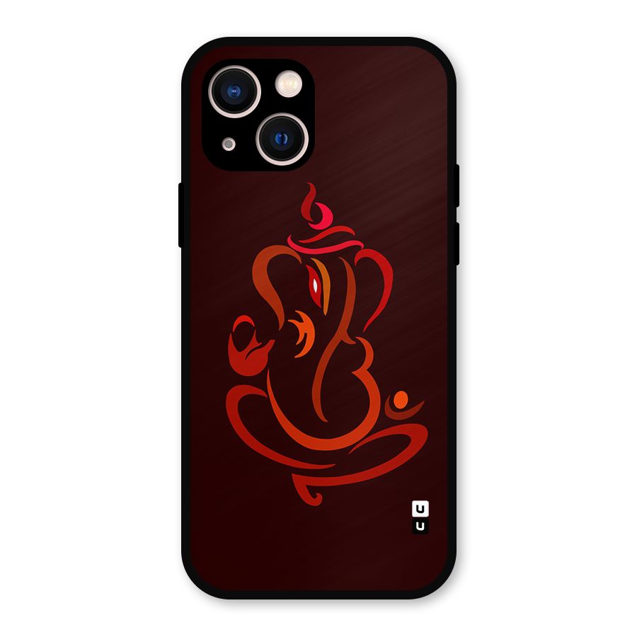 Jai Ganesha Metal Back Case for iPhone 13
