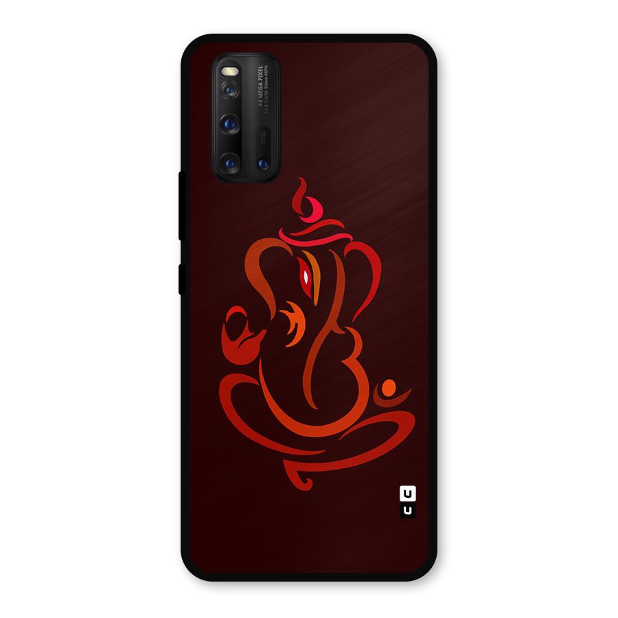 Jai Ganesha Metal Back Case for iQOO 3