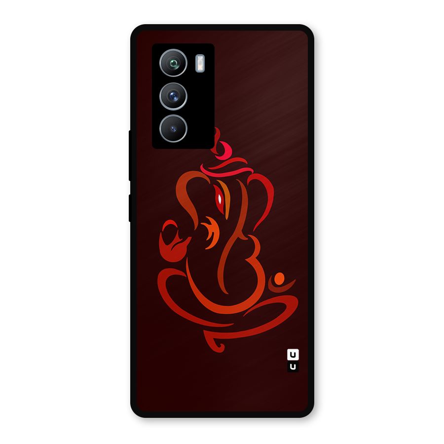 Jai Ganesha Metal Back Case for iQOO 9 SE
