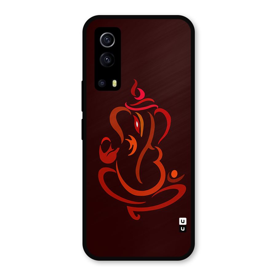 Jai Ganesha Metal Back Case for iQOO Z3