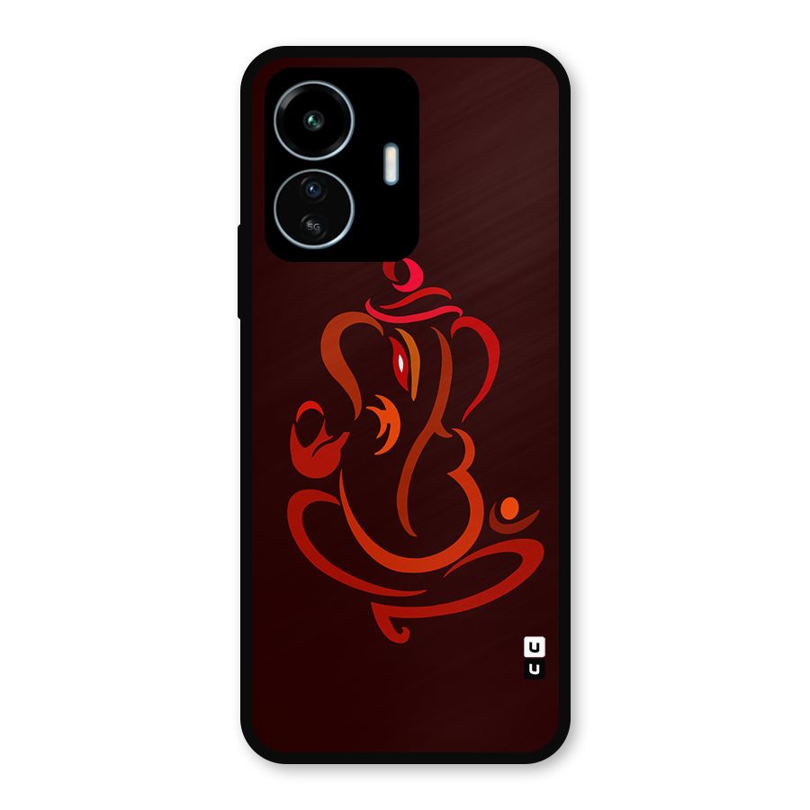 Jai Ganesha Metal Back Case for vivo iQOO Z6 Lite 5G