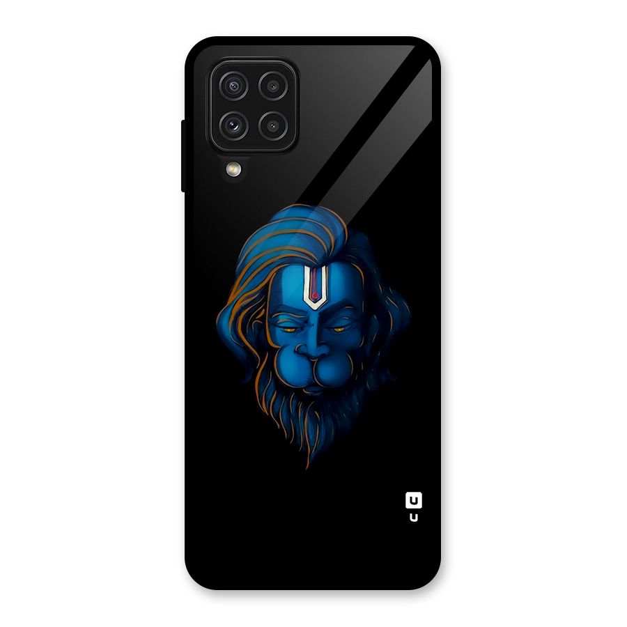 Jai Hanuman Glass Back Case for Galaxy A22 4G