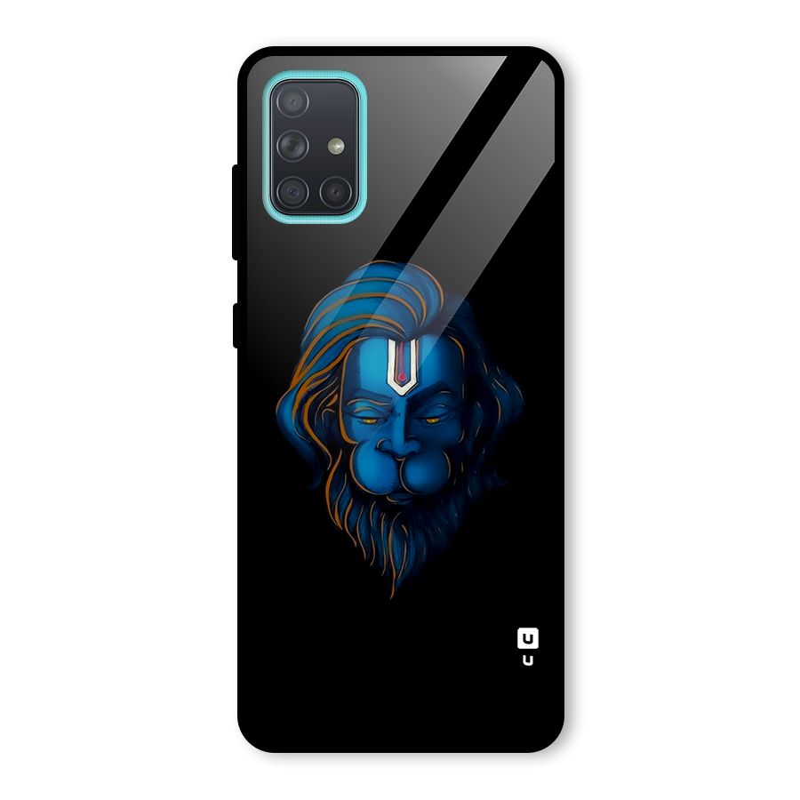 Jai Hanuman Glass Back Case for Galaxy A71
