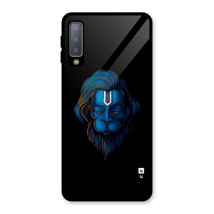 Jai Hanuman Glass Back Case for Galaxy A7 (2018)