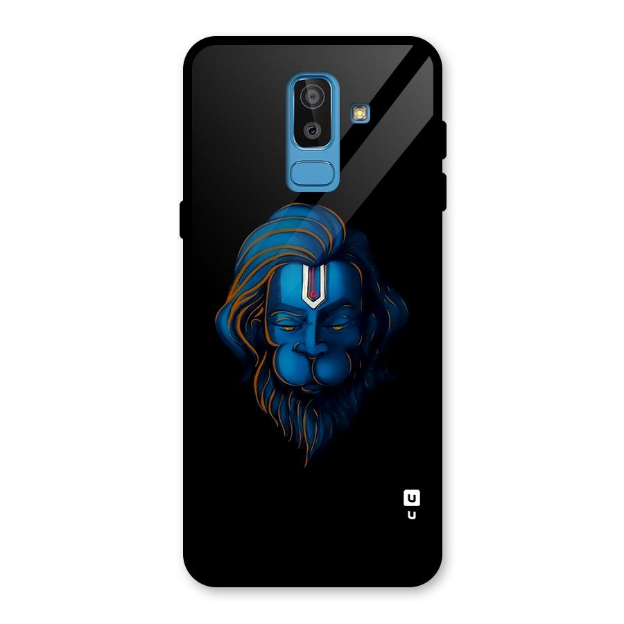 Jai Hanuman Glass Back Case for Galaxy J8
