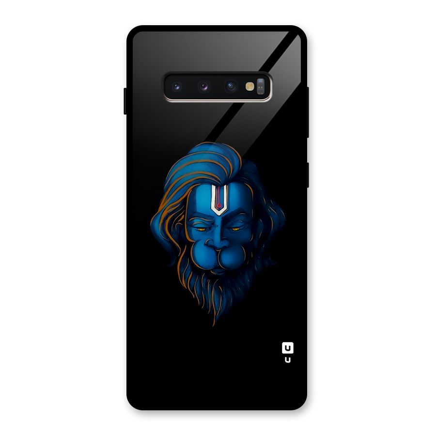 Jai Hanuman Glass Back Case for Galaxy S10 Plus