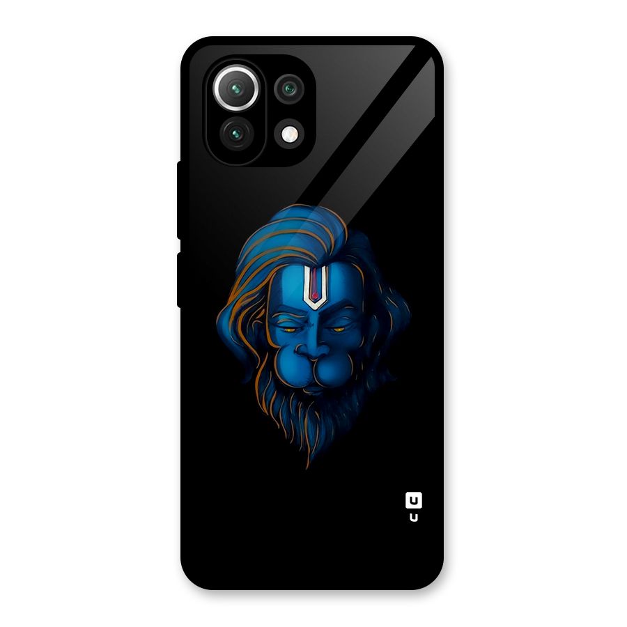 Jai Hanuman Glass Back Case for Mi 11 Lite NE 5G