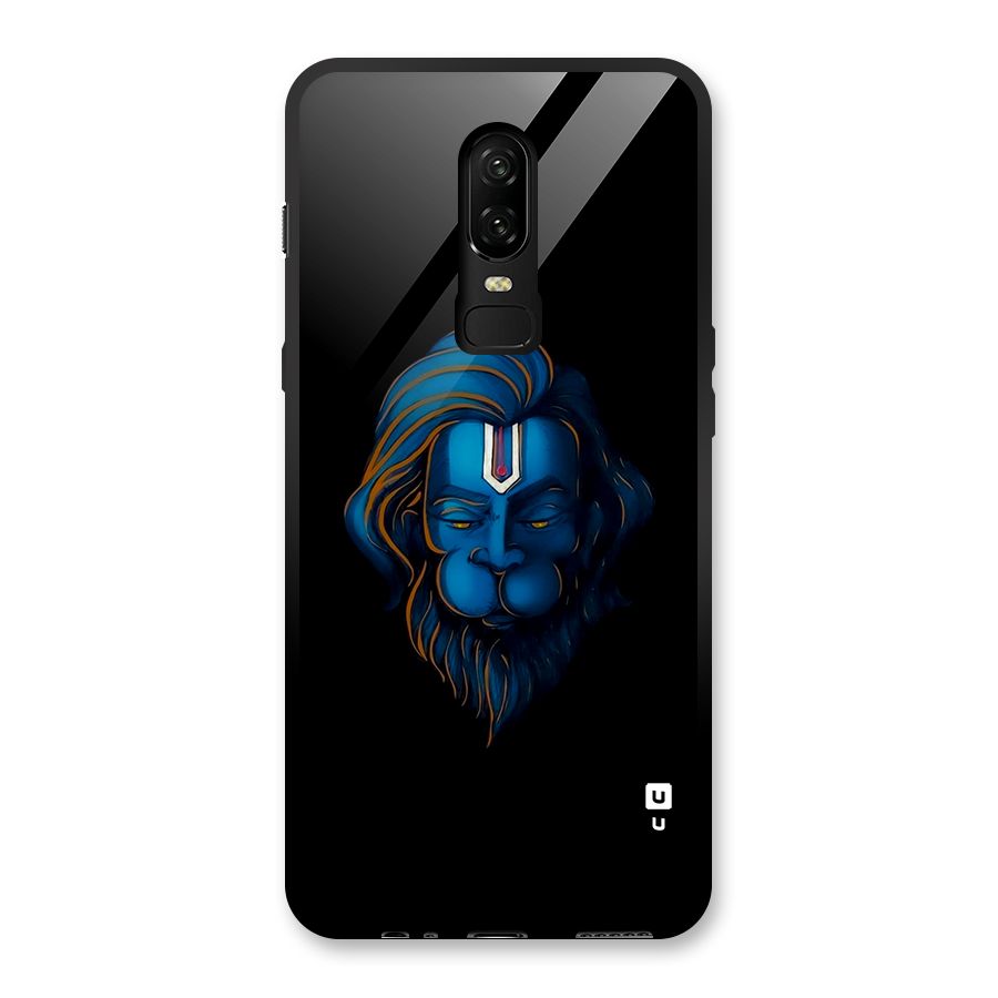 Jai Hanuman Glass Back Case for OnePlus 6