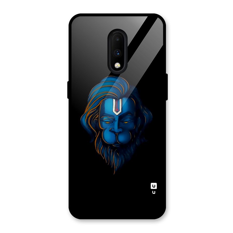 Jai Hanuman Glass Back Case for OnePlus 7