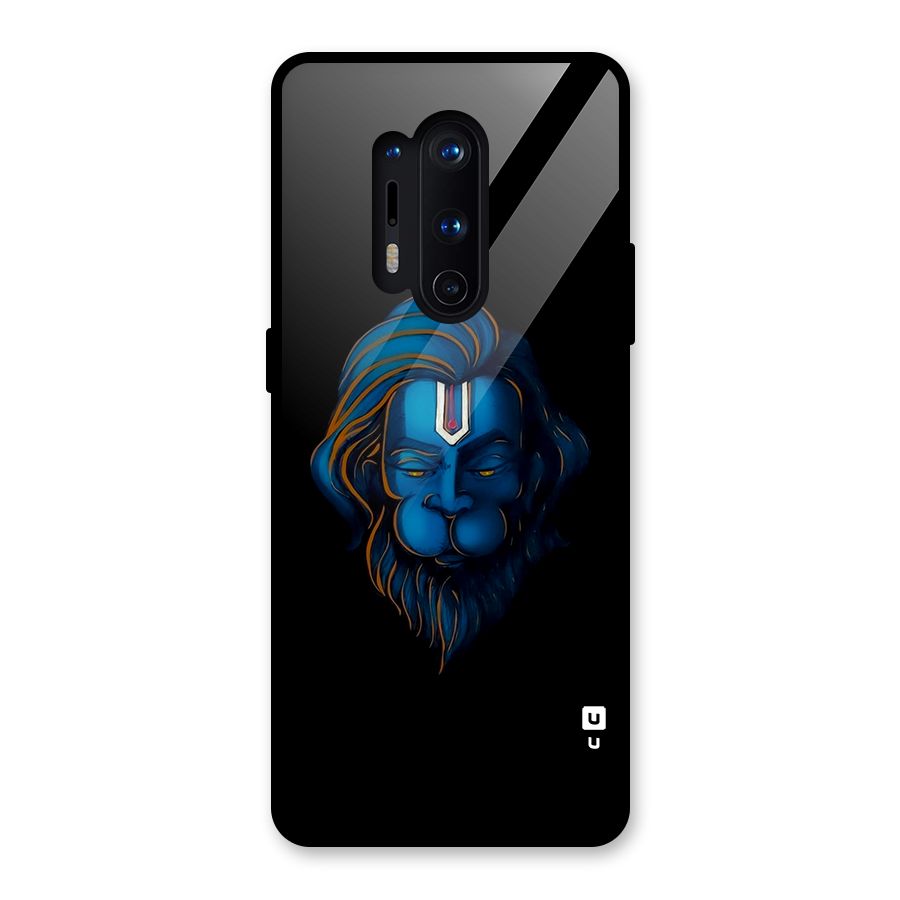 Jai Hanuman Glass Back Case for OnePlus 8 Pro