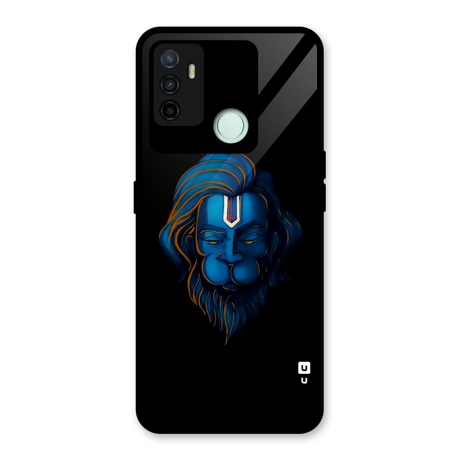 Jai Hanuman Glass Back Case for Oppo A53