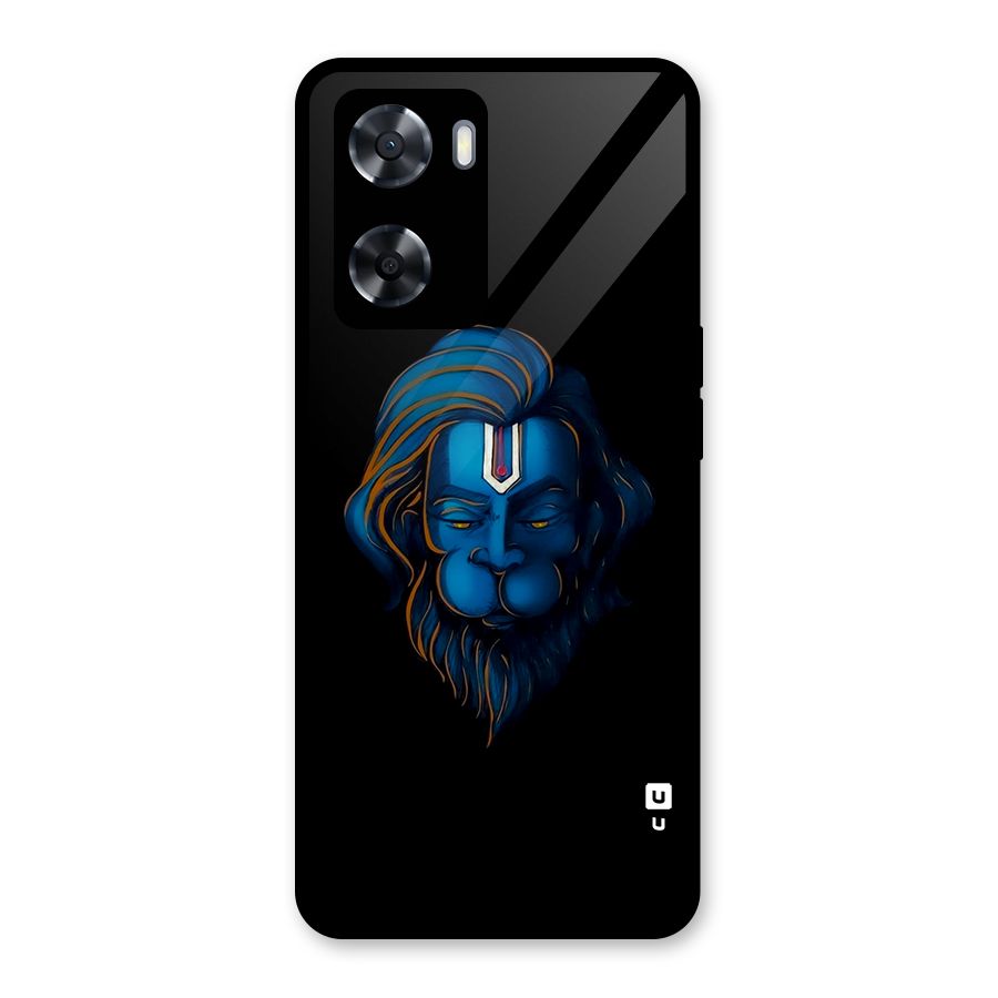 Jai Hanuman Glass Back Case for Oppo A57 2022