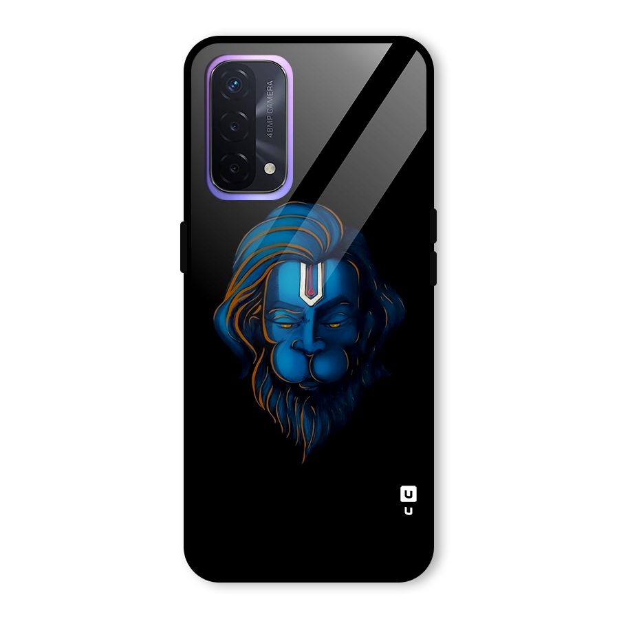 Jai Hanuman Glass Back Case for Oppo A74 5G