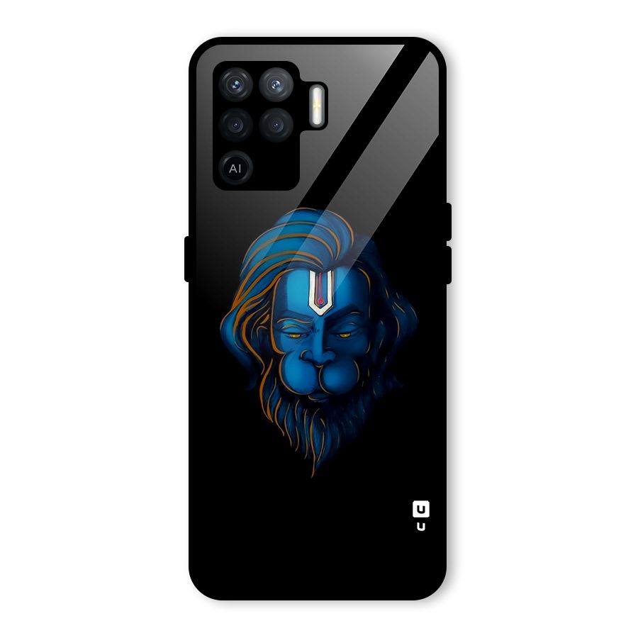 Jai Hanuman Glass Back Case for Oppo F19 Pro
