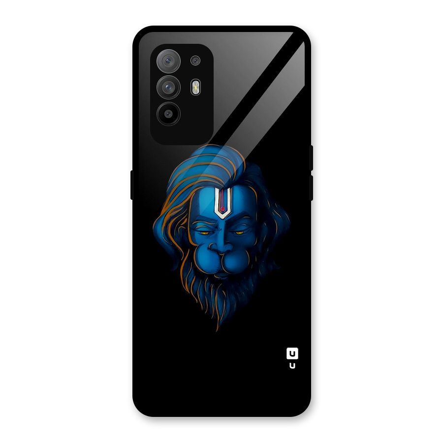 Jai Hanuman Glass Back Case for Oppo F19 Pro Plus 5G