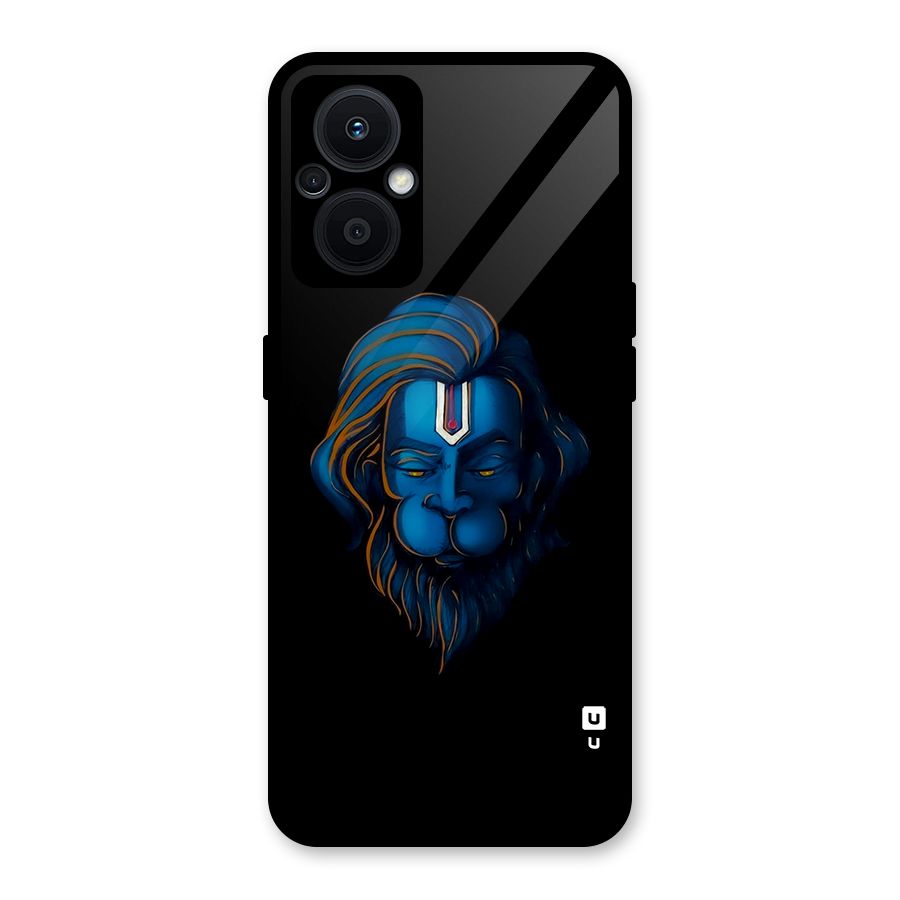 Jai Hanuman Glass Back Case for Oppo F21s Pro 5G