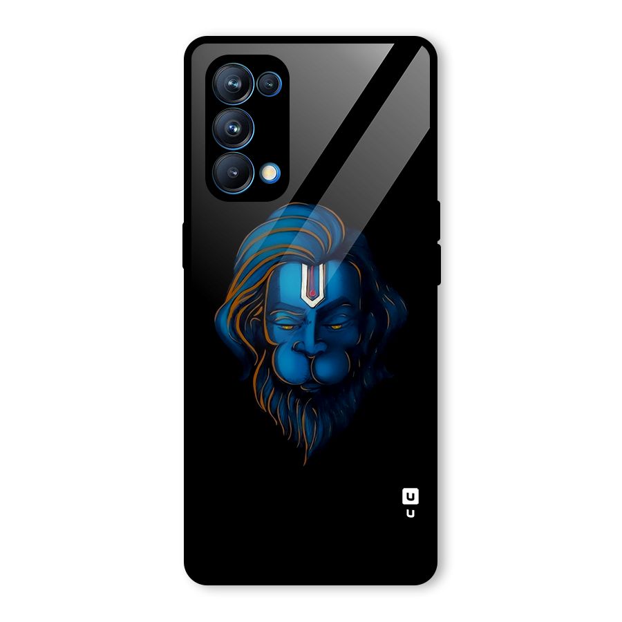 Jai Hanuman Glass Back Case for Oppo Reno5 Pro 5G