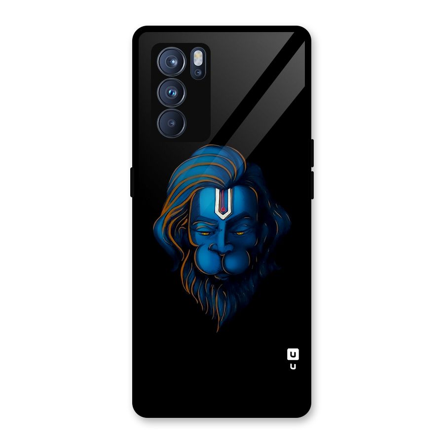 Jai Hanuman Glass Back Case for Oppo Reno6 Pro 5G