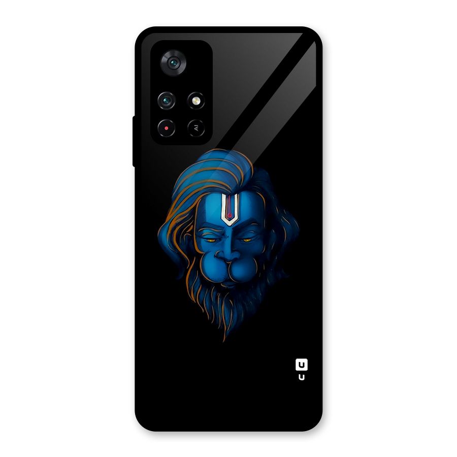Jai Hanuman Glass Back Case for Poco M4 Pro 5G