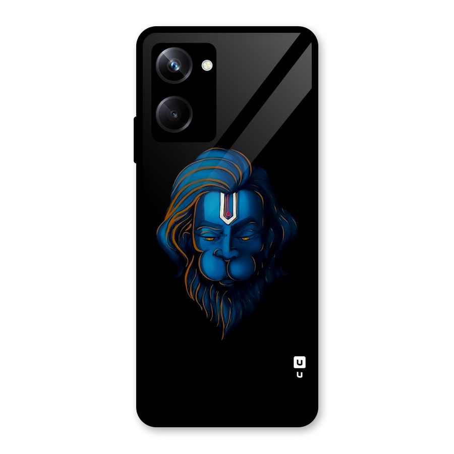 Jai Hanuman Glass Back Case for Realme 10 Pro