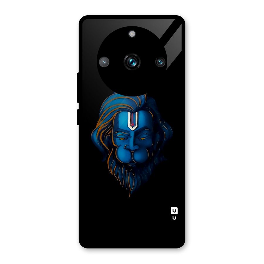 Jai Hanuman Glass Back Case for Realme 11 Pro Plus