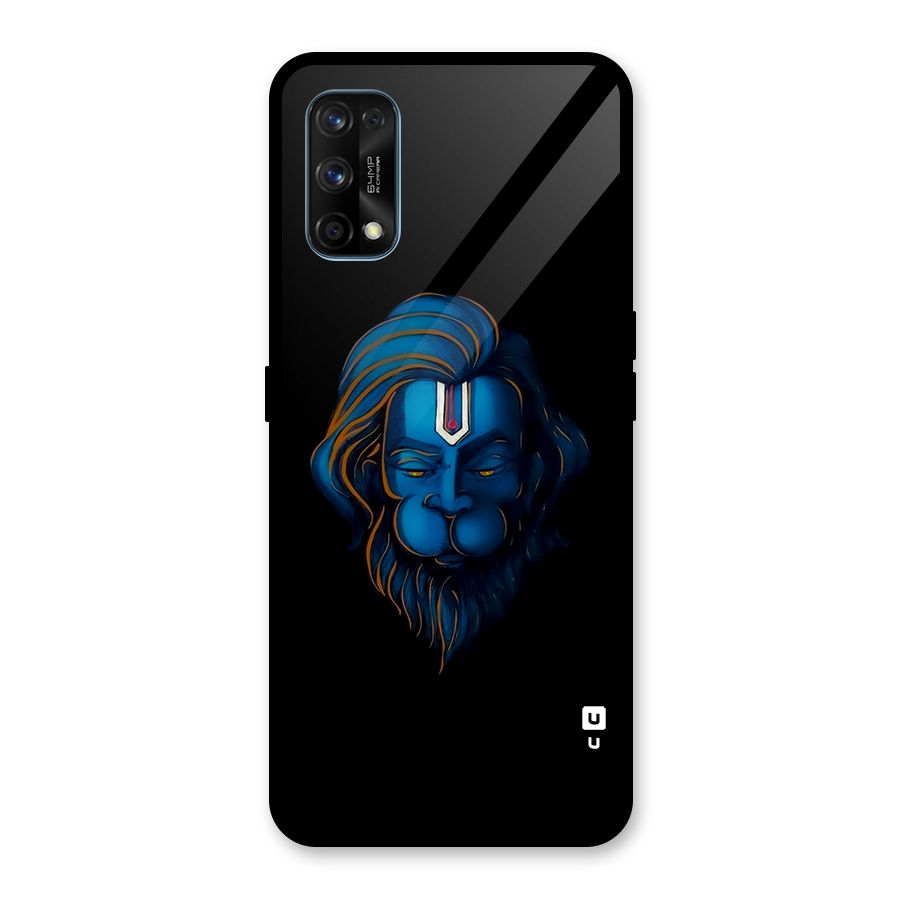 Jai Hanuman Glass Back Case for Realme 7 Pro