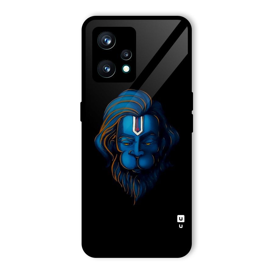 Jai Hanuman Glass Back Case for Realme 9 Pro Plus 5G