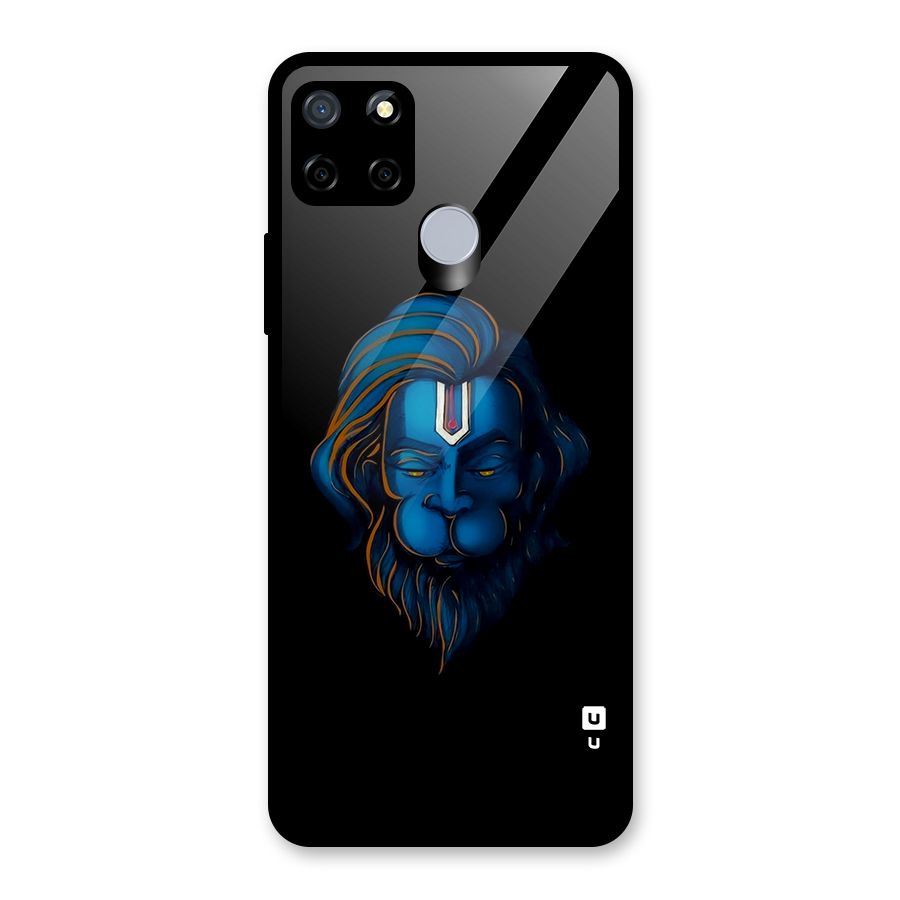 Jai Hanuman Glass Back Case for Realme Narzo 30A