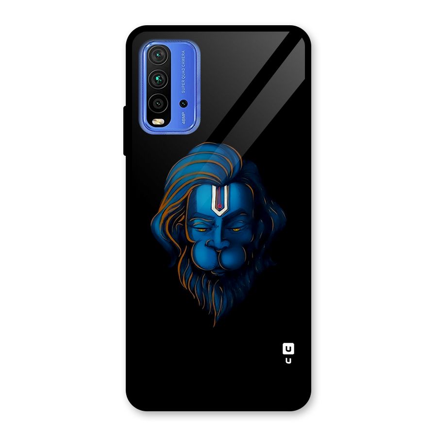 Jai Hanuman Glass Back Case for Redmi 9 Power