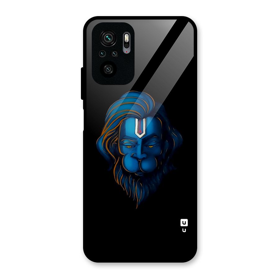 Jai Hanuman Glass Back Case for Redmi Note 10S