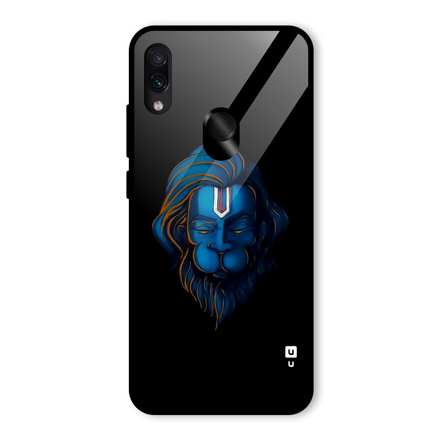 Jai Hanuman Glass Back Case for Redmi Note 7 Pro