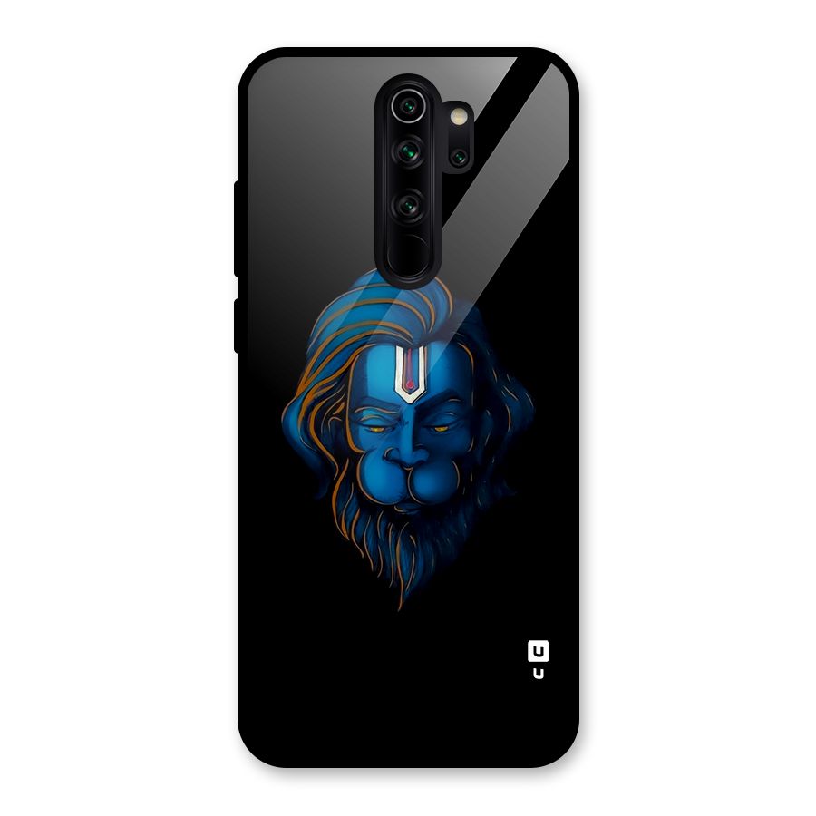 Jai Hanuman Glass Back Case for Redmi Note 8 Pro