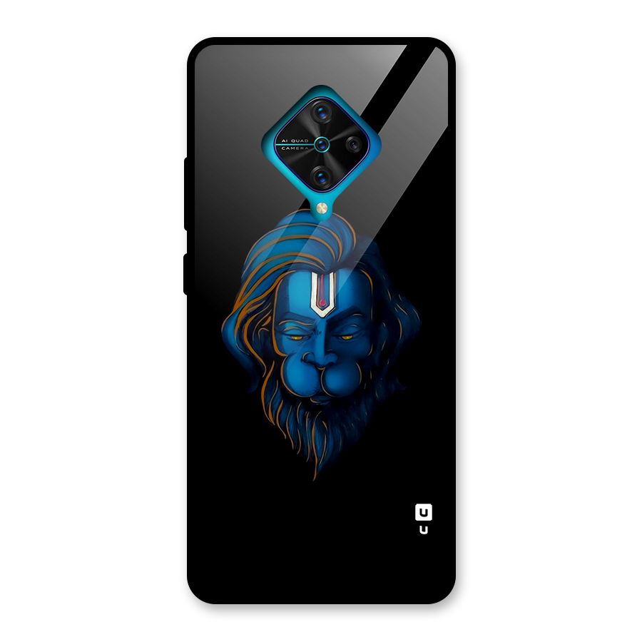 Jai Hanuman Glass Back Case for Vivo S1 Pro