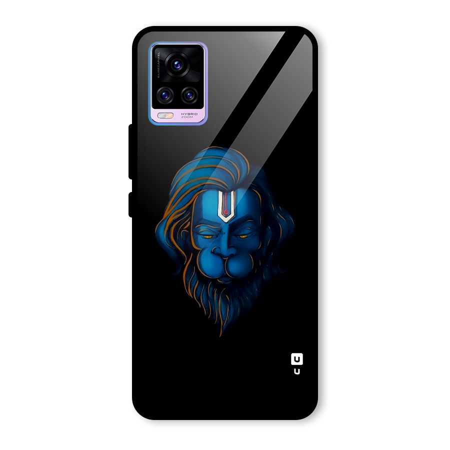 Jai Hanuman Glass Back Case for Vivo V20 Pro
