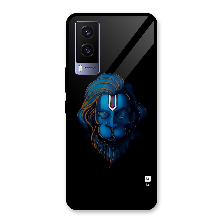 Jai Hanuman Glass Back Case for Vivo V21e 5G