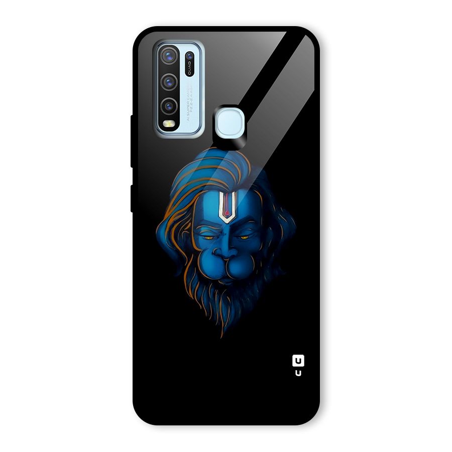 Jai Hanuman Glass Back Case for Vivo Y30