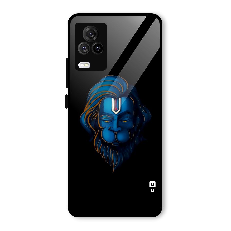 Jai Hanuman Glass Back Case for Vivo iQOO 7 Legend 5G