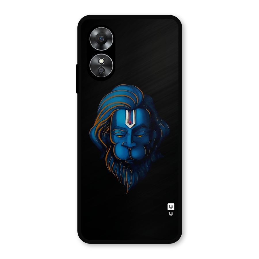 Jai Hanuman Metal Back Case for Oppo A17