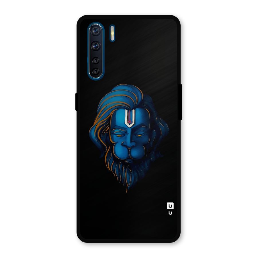 Jai Hanuman Metal Back Case for Oppo F15