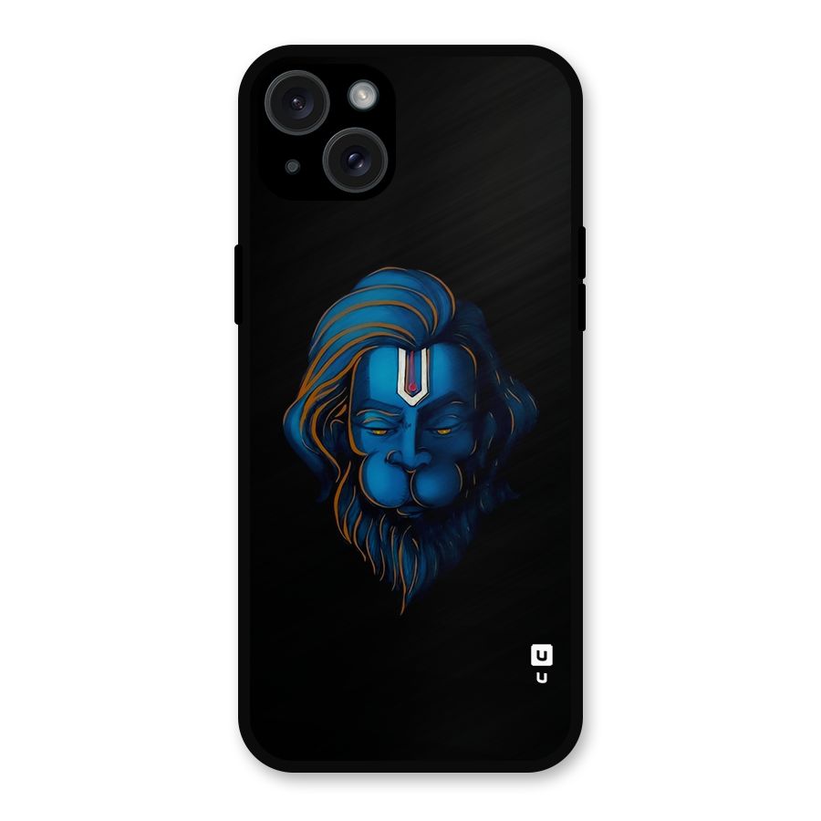 Jai Hanuman Metal Back Case for iPhone 15 Plus