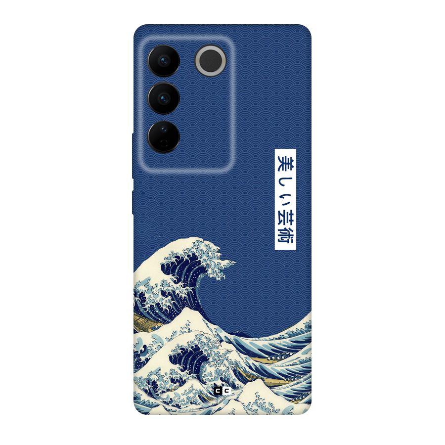 Japanese Art Back Case for Vivo V27