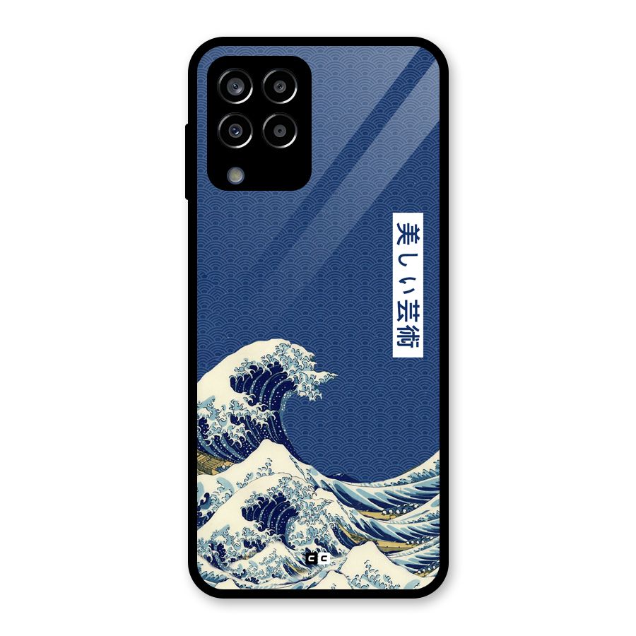 Japanese Art Glass Back Case for Galaxy M33