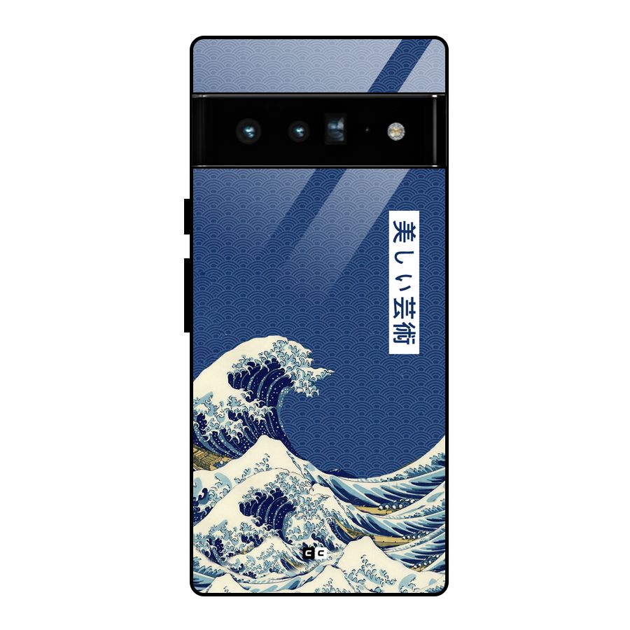Japanese Art Glass Back Case for Google Pixel 6 Pro