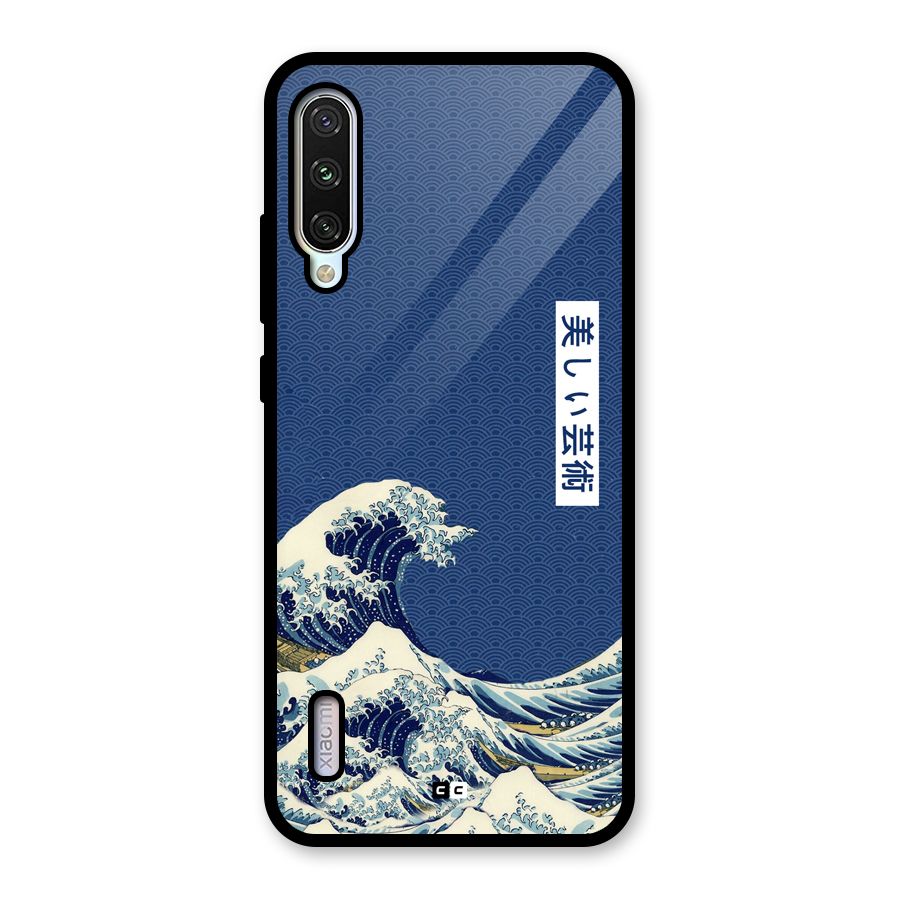Japanese Art Glass Back Case for Mi A3