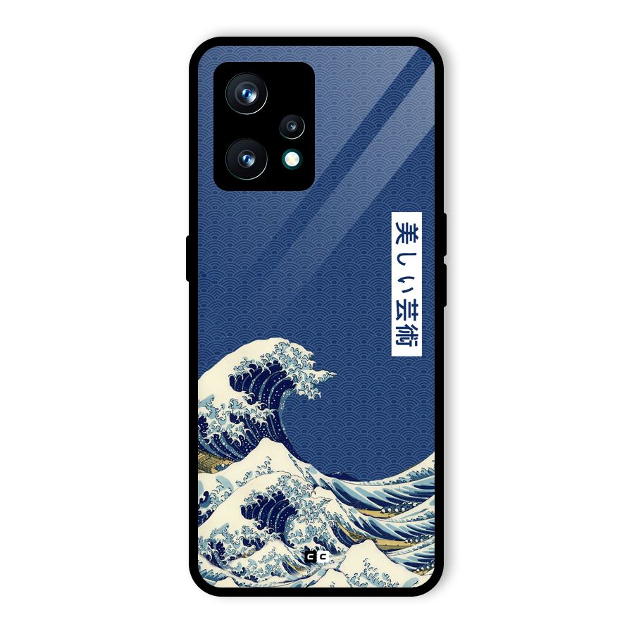 Japanese Art Glass Back Case for Realme 9 Pro Plus 5G