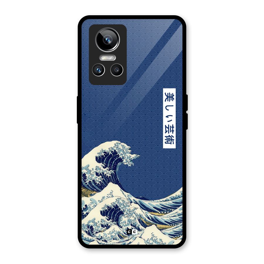 Japanese Art Glass Back Case for Realme GT Neo 3