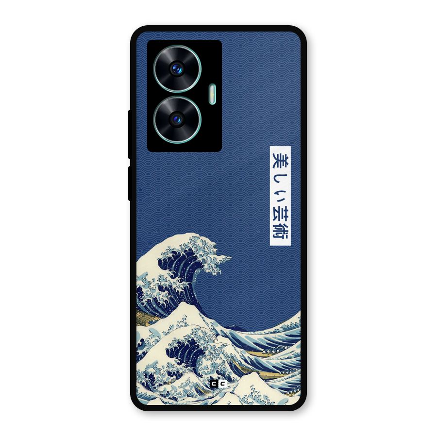 Japanese Art Metal Back Case for Realme Narzo N55